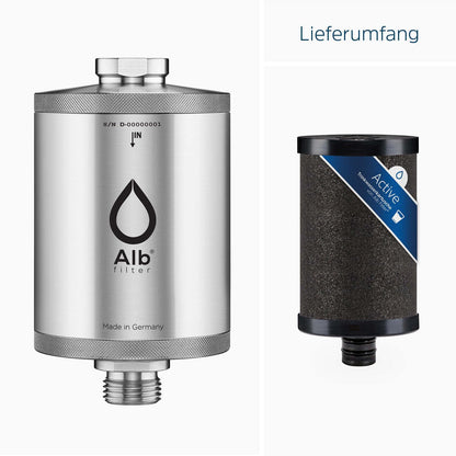 Alb Filter Active Trinkwasserfilter Edelstahl Natur – Schadstofffilter