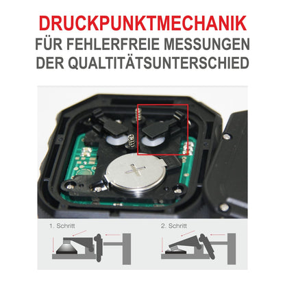 Schütt Stoppuhr PC-90 digital mit 60 Memory und Druckpunktmechanik