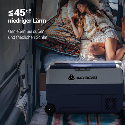 AAOBOSI Kompressor Kühlbox 50L mit WiFi-App-Steuerung
