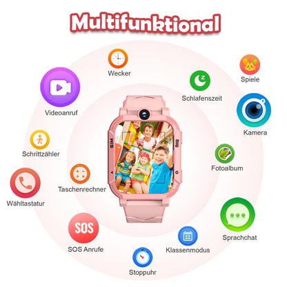 Blackview Kinder-Smartwatch mit GPS, 4G-Videoanruf und SOS-Notruf