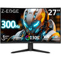 Z-Edge UG27S 27 Zoll Curved Gaming Monitor 300Hz Full HD FreeSync mit gebogenem VA-Panel