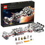 LEGO Star Wars Tantive IV Raumschiff Bausatz - Set 75244. Weiß-graues Modell mit roten Details. Zum Bauen und Ausstellen.