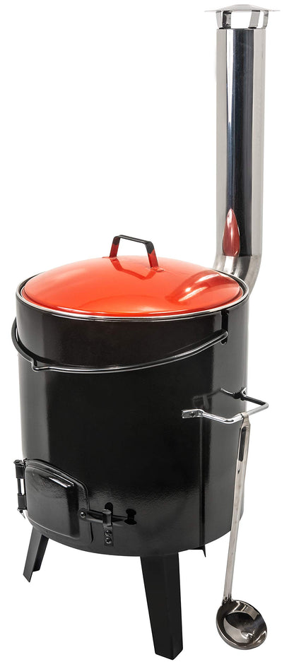 ACTIVA Gulaschkanone | Emaillierter Gulaschkessel - 14L