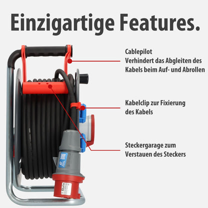 Brennenstuhl Garant CEE 1 V2 CEE-Kabeltrommel - 30m IP44