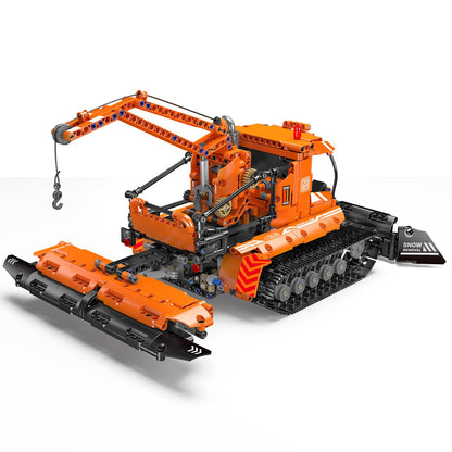 Mould King 17051 Technik ferngesteuertes Schneefahrzeug Klemmbausteine