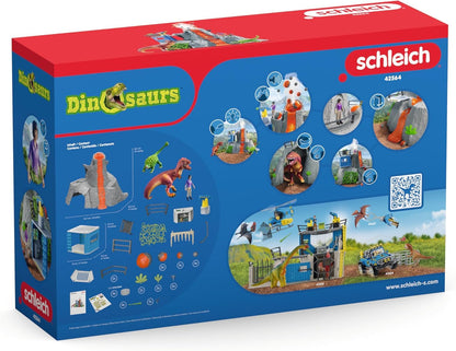 Schleich DINOSAURS Große Vulkan Expedition Spielset 42564
