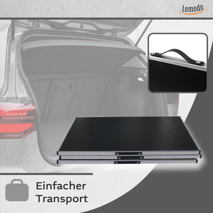 Lemodo Tapeziertisch 3-teilig klappbar – Multifunktionstisch 100x60 cm