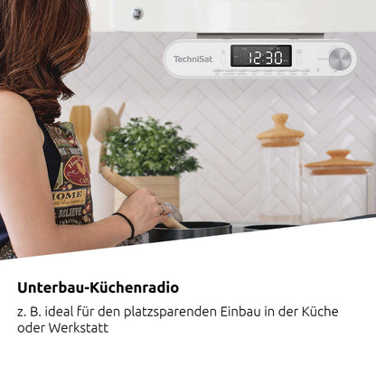 TechniSat Viola Küchenradio: Unterbauradio mit UKW und Bluetooth