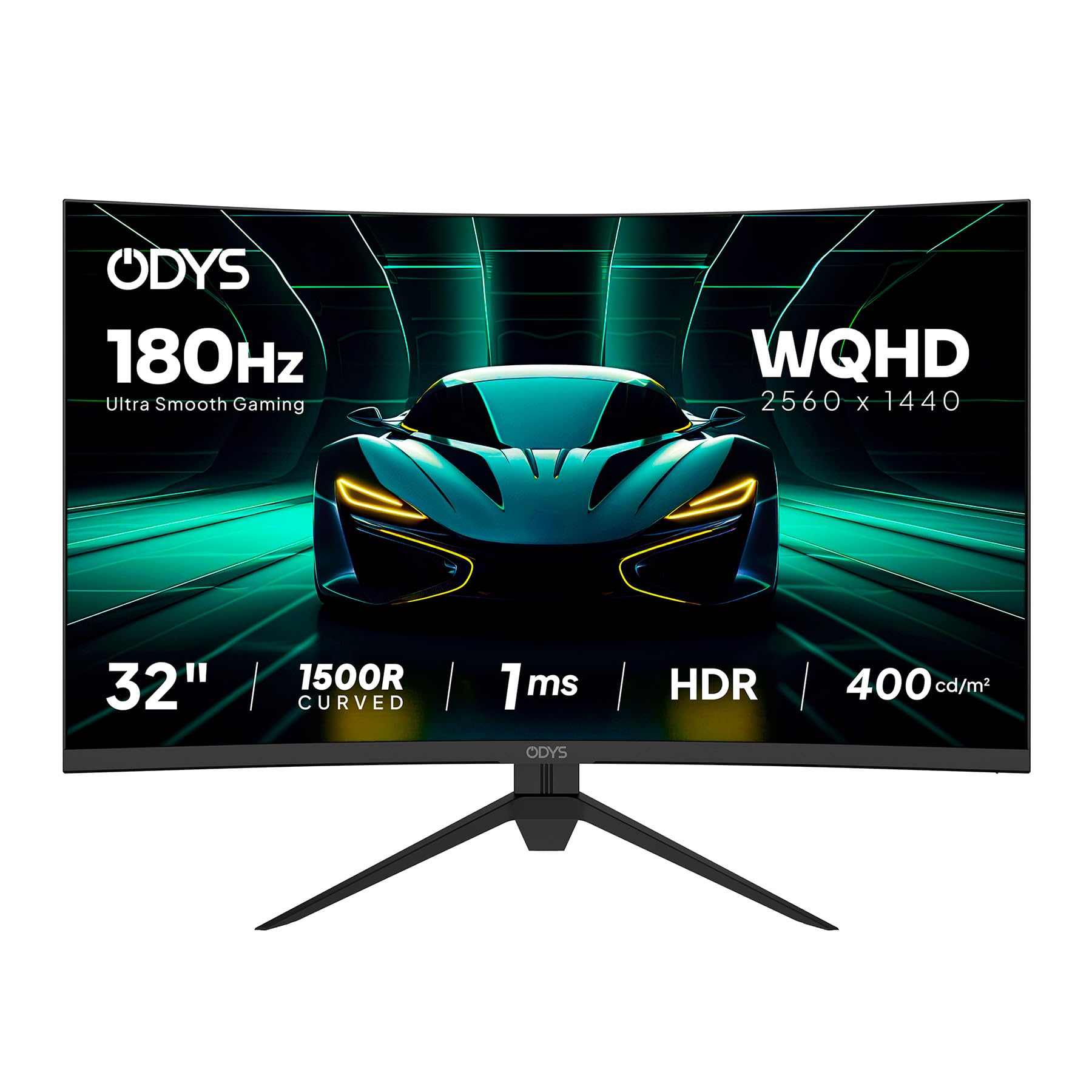 ODYS XP32 PRO-X Curved Gaming Monitor 32 Zoll WQHD 180 Hz