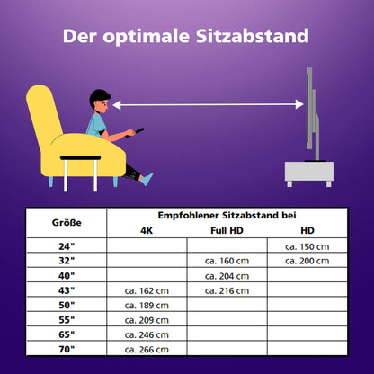 JVC LT-40VDF5455 Fernseher – 40 Zoll Full HD VIDAA Smart TV
