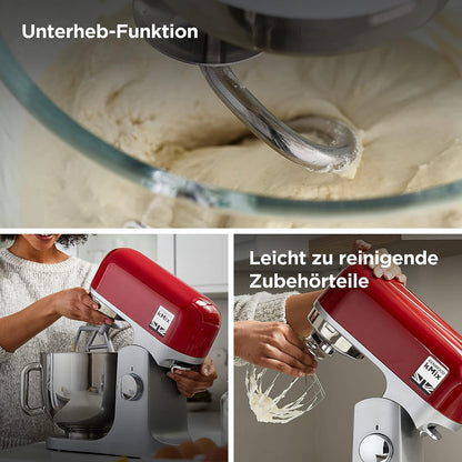 Kenwood kMix KMX750RD Küchenmaschine - 5 Liter, Rot