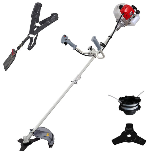 IKRA IBF 43 (73046560) Benzin Freischneider Trimmer - 1.1 kW. Ergonomischer Freischneider zum effizienten Mähen von Gras und Gestrüpp.