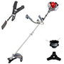 IKRA IBF 43 (73046560) Benzin Freischneider Trimmer - 1.1 kW. Ergonomischer Freischneider zum effizienten Mähen von Gras und Gestrüpp.