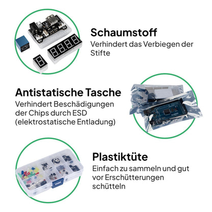 ELEGOO MEGA-R3 Starter Kit für Arduino mit deutschem Tutorial
