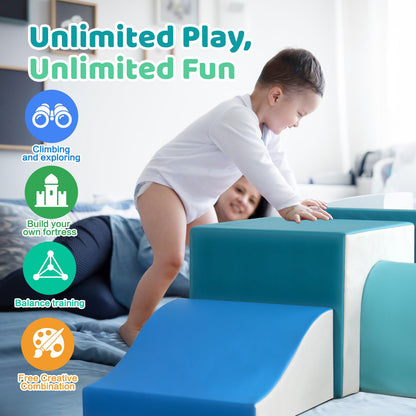 SweHouse 4 PU-Leder Kletterbausteine - Ellipsenbogen Modern