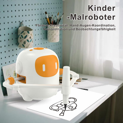 SHENSE Zeichenroboter Q02, sprachinteraktiver Malroboter für Kinder