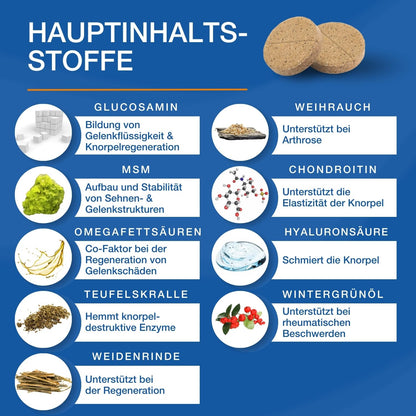 NutriLabs Canidex Gelenktabletten für Hunde Nahrungsergänzung 60 Stk.