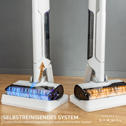 Rowenta X-Clean 10 Akku-Nass-Trockensauger, selbstreinigend, weiss