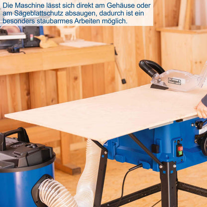 Scheppach HS100S Tischkreissäge – Untergestell & Tischverbreiterung