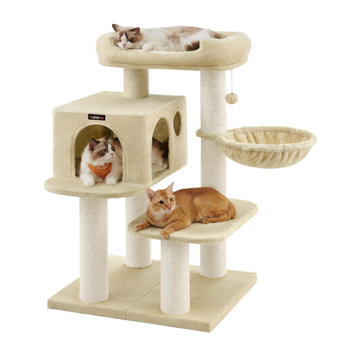 Feandrea Kratzbaum Grosse Katzen XXL - Beige PCT01M