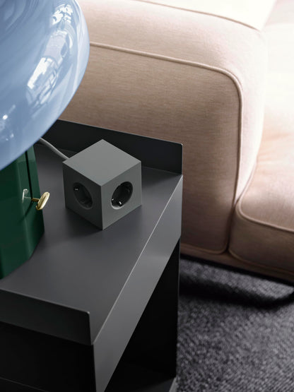 Avolt Würfel Steckdosenleiste - Oak Green USB-C 1.8m