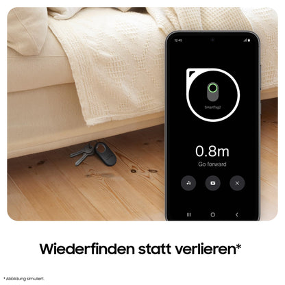 Samsung Galaxy SmartTag2 Bluetooth-Tracker 4er-Pack Schwarz/Weiss