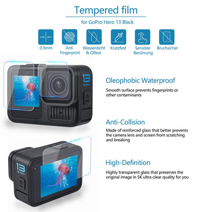 YAVOCOS 65-in-1 Action Cam Zubehör Set für GoPro Hero 13 Black