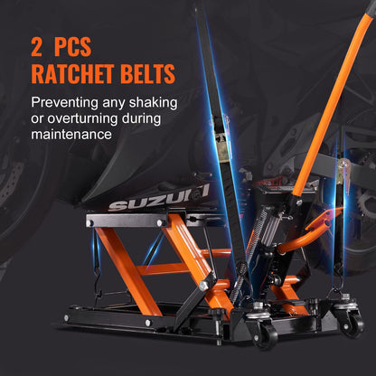 VEVOR Hydraulischer Motorradheber – Montagebock 700 kg