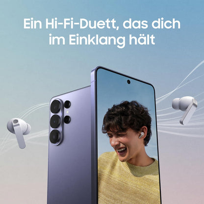 Samsung Galaxy Buds4 Pro, Hi-Fi In-Ear-Kopfhörer mit ANC, White