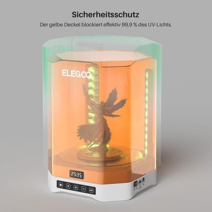 ELEGOO Mercury Plus V3.0 Wasch- & Aushärtestation für Resin-Drucker