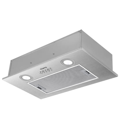 CIARRA CBCS5913A Lüfterbaustein 52cm Abluft Edelstahl, flaches Einbaugerät zur effizienten Abluft-Küchenentlüftung.