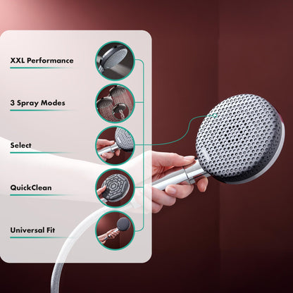 hansgrohe Raindance Alive Select S Handbrause 3 Strahlarten Chrom