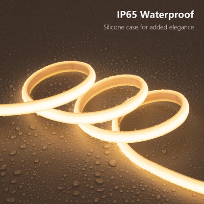 BENLUN 220V COB LED Streifen Aussenbereich - 20M, 3000K Warmweiss