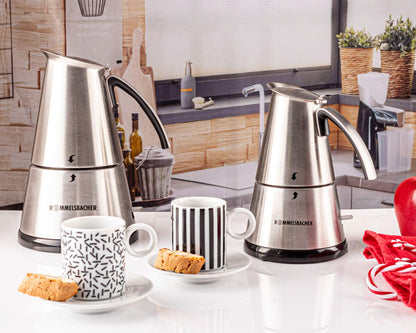 Rommelsbacher EKO 364/E Elektrischer Espresso Kocher 2-4 Tassen