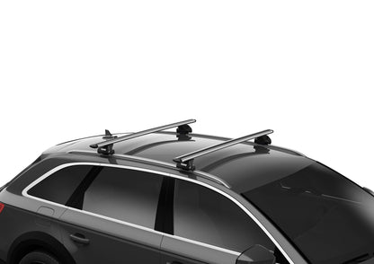 Thule Fussatz 710600 & Kit 186010 für Dachträger – 4-teilig