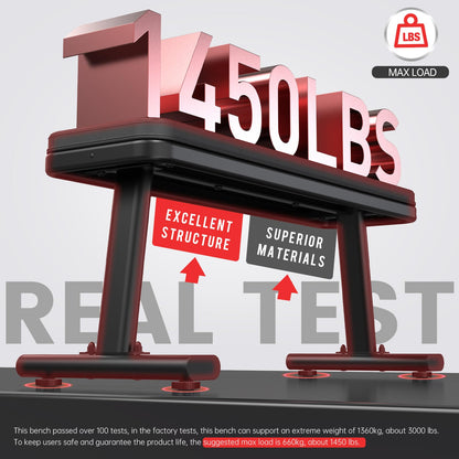 PASYOU PW100 Fitness Hantelbank Flachbank – Heimtraining