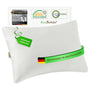 EcoSchlaf AirFlow Kopfkissen – ergonomisches Nackenkissen aus Memory Foam mit Bambusbezug