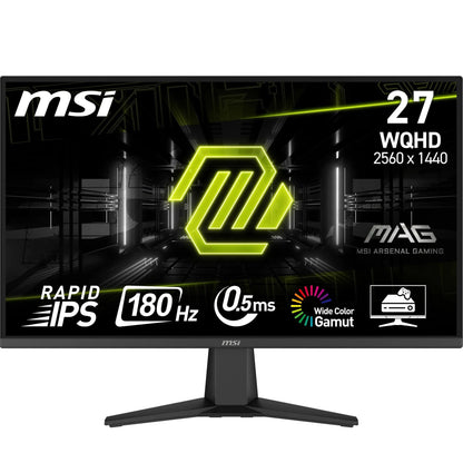 MSI MAG 275QF Gaming Monitor - 27" WQHD 180Hz Rapid IPS