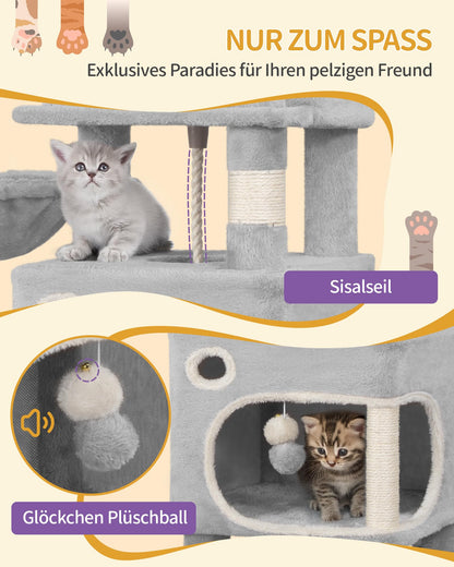 Hzuaneri Katzenbaum 159 cm – hellgrau MS15918LG