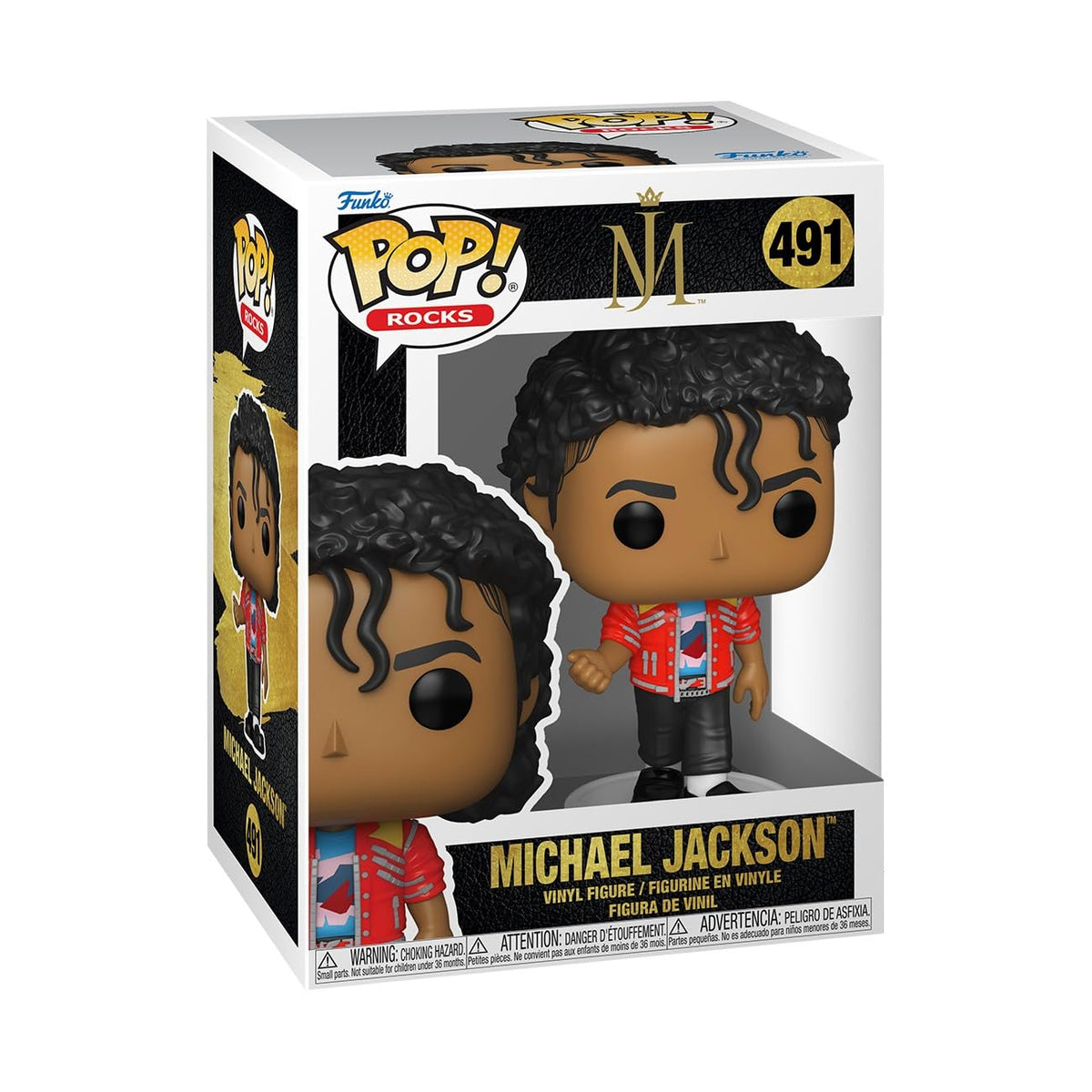 Funko Pop! Rocks Michael Jackson Beat It Vinyl-Sammelfigur 9,5 cm