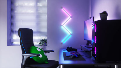 Nanoleaf Lines 90 Grad Squared Starter Kit - 4 Lichtleisten