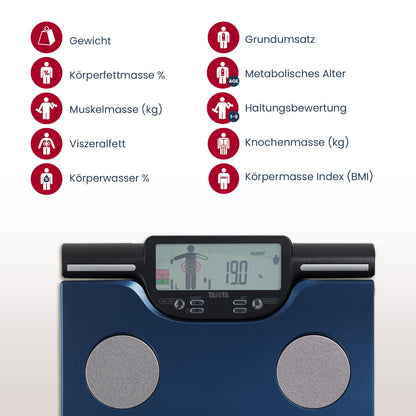 TANITA BC-602 Segmentale Körperanalysewaage - Blau