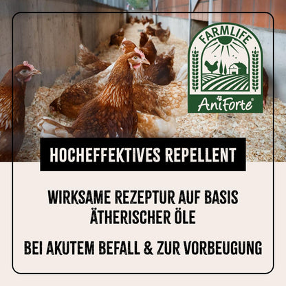 AniForte Milben Stop Flüssig Milbenmittel Hühner Geflügel - 5 Liter