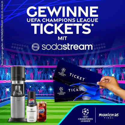 SodaStream TERRA Wassersprudler Quick-Connect Promopack - Schwarz