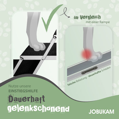 Hundetreppe Auto klappbar 65cm - 5 Stufen für grosse Hunde