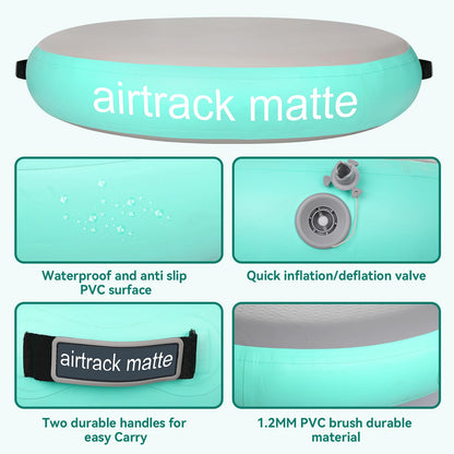 Airtrack Matte Airspot Air Barrel aufblasbare Tumbling-Matte 100 cm