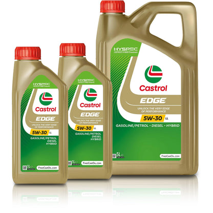 Castrol Edge Fluid Titanium Motoröl - 5W-30 LL 7 Liter