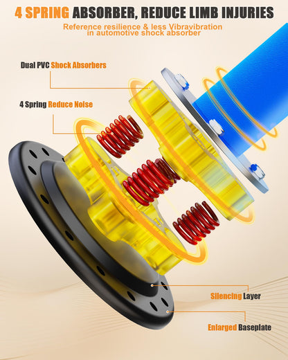 LEKÄRO freistehender Kickboxsack Erwachsene - Schwarz Gold