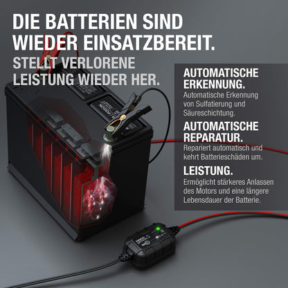 NOCO GENIUS5 Intelligentes Batterieladegerät – 5A 6V/12V