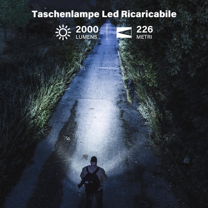 Sofirn SC31 Pro LED Taschenlampe, 2000 Lumen, USB-C wiederaufladbar